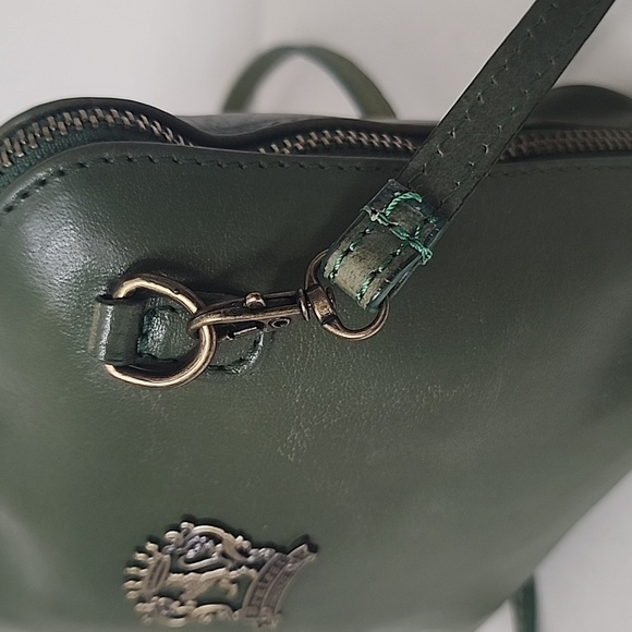 Pratesi Firenze Italian Leather Green shoulder bag - Picture 10 of 12